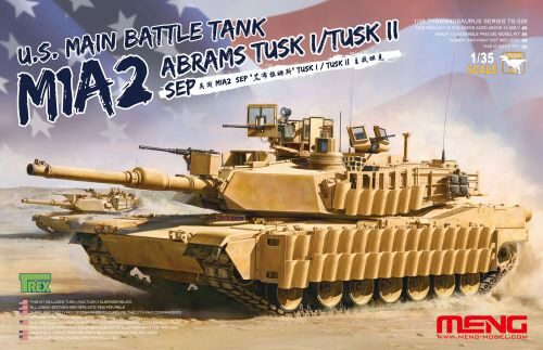 MENG-Model TS-026 U.S.Main Battle Tank M1A2 SEP AbramsTUSK TUSK I/TUSK II